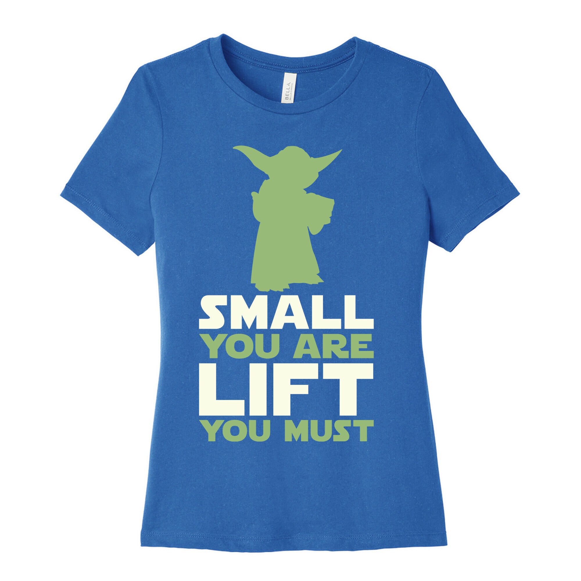 Small You Are Lift You Must Women's Cotton Tee
